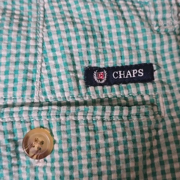 Chaps Gingham Shorts Men's 32‎ - Picture 5 of 5